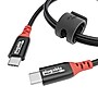Plugable 3.3 ft. USB-C to USB-C Charging Cable, Male to Male, Black (USBC-CC1M)~#|#~85582D1E-3695-4FEA-80080BCA4BFA5B31_sc7