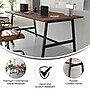 Flash Furniture Redmond 72"W x 36"D Conference Table, Laminate, Walnut (MTM7236WLTABF)~#|#~856C90B9-38F4-44BE-AE268BB2AC6F5EF8_sc7