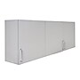 Vivacomfort 24'' H x 72" W Wood Wall Mounted Cabinet, 3-Doors, Gray (902WALL72GRY-MK)~#|#~8585EDE0-CE50-4739-A8A8DE957C87117C_sc7