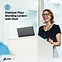 AdirOffice 46" Speaker Podium Lectern, White (661-01-WHI)~#|#~859B5AB8-D931-4034-8B883FDE75898A5C_sc7