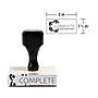 Traditional Wood Stamp RF91, 1 1/2" x 3" Impression~#|#~85A0AED9-3E97-4D55-981FBD2025DE5DAE_sc7