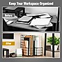 Mind Reader 1-Compartment Wood/Metal File Organizer, Black, 2/Pack (JMWIRE-BLK)~#|#~85B1BBC3-499B-4476-A7465B243EBCC828_sc7