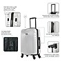 DUKAP Inception 20" Hardside Suitcase, 4-Wheeled Spinner, TSA Checkpoint Friendly, Silver (DKINC00S-SIL)~#|#~85C8569B-9674-47B1-831DADDAC3AC9B6D_sc7