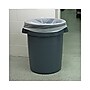 Boardwalk Repro Low-Density Can Liners, 30 gal, 0.62 mil, 30 x 36, White, 10 Bags/Roll, 20 Rolls/Carton~#|#~85D0D75A-C4D7-43FB-AA3713C7BA925164_sc7