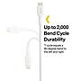 NXT Technologies™ 6 Ft. Braided USB-C Cable, White (NX60470)~#|#~85D306E2-2690-4E92-A6AD3E5A9ED669F0_sc7