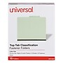 Universal Recycled Reinforced Pressboard Classification Folder, Letter Size, Green, 10/Box (UNV10291)~#|#~85D5F39D-0597-4FD3-BDF7134D25D71024_sc7