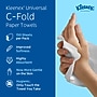 Kleenex Recycled C-Fold Paper Towels, 1-ply, 150 Sheets/Pack, 16 Packs/Carton (01500)~#|#~85DB78FC-3D15-4CC9-896AF8B41D64A09A_sc7