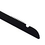Nahanco 17" Wood Flat Top Hanger, Black, 100/Carton (20217)~#|#~85E87BAE-C04F-447B-8ADF1A78C064DEDD_sc7