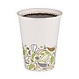 Boardwalk Deerfield Printed Paper Hot Cups, 12 Oz, White/yellow/green/purple~#|#~85F69C31-E2FF-4C92-ADB9CBF3B7334897_sc7