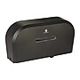 Georgia-Pacific Jumbo Jr. Dual-Roll Toilet Paper Dispenser, Black (59210)~#|#~86128289-2424-457A-979D6C8EC67E48BA_sc7