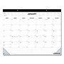 2024 Universal 22" x 17"  Desk Pad Calendar, White/Black Sheets, Black Binding (71002)~#|#~8615E9F8-8281-41C7-B7AF2235E3B1BCED_sc7