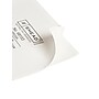 Smead Self-Adhesive Poly Binder Pockets, Index Card Size, Clear, 100/Box (68153)~#|#~861C2D6B-4D0B-4D68-BAF912F33813DD70_sc7