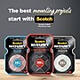 Scotch-Mount Extreme Double-Sided Mounting Tape, 1" x 60", 1 Roll, Black (414P)~#|#~863C0EBC-57E2-462F-A68AC4543928615E_sc7