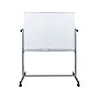 Luxor Dry-Erase Mobile Combination Ghost Grid/Whiteboard, Aluminum Frame, 36" x 48" (MB4836LB)~#|#~8642F155-B3DC-48EE-A7C20D1CFF518011_sc7