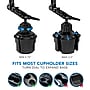 Mount-It! Tablet Car Cup Holder Mount for iPad 2/3/iPad Air/iPad Air 2 and 7" to 11" Tablets, Black (MI-7320)~#|#~864A4D06-A62D-401C-9AA31F8B0C51AADE_sc7