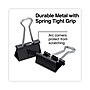 Universal Medium Binder Clips, 5/8" Capacity, 1 1/4" Wide, Black, 24 Per Pack~#|#~865A40D5-FC9F-48D4-A98C01AAF3893461_sc7