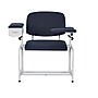 Viva Comfort Wide Adjustable Bariatric Padded Phlebotomy Blood Drawing Chair, 500 lbs. Capacity, Black (ADI997-01D-BLK-HD-MK)~#|#~86732DB4-CC55-49FF-BF092F6BD2E3D714_sc7
