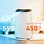 Coby 115-Volt 12,000 BTU (8,150 BTU DOE) Portable Air Conditioner, with Remote, White (CBPAC815H)~#|#~8699EDD4-2BA0-434D-853BC0791AC136A7_sc7