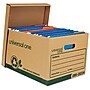 Universal Recycled Record Storage Boxes, Letter, 12" x 10" x 15", Kraft, 12/Ct~#|#~869E81EC-F3A8-4592-A40FBDECA9564B63_sc7