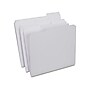 Staples Reinforced File Folders, 1/3-Cut Tab, Letter Size, White, 100/Box (ST508986-CC)~#|#~86A17581-F97B-44C8-9FF7BC99BCD1E0D1_sc7