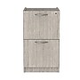 Alera Valencia Full Pedestal File Drawers, 2 Legal/Letter-Size, 15.63" x 20.5" x 28.5", Gray~#|#~86DE377B-EA85-464F-841DFE08EDCF4947_sc7