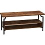 Household Essentials Crown Console TV Stand, Screens up to 50", Hickory/Black (8240-1)~#|#~86F18FF9-08EA-457D-AED99FB4A2F91681_sc7