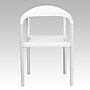 Flash Furniture HERCULES Series Plastic Cafe Stack Chair, White (RUT418WH)~#|#~86F3FF22-25A5-4E06-8B82B62AA772D407_sc7