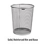 Mind Reader Metal Mesh Trash Can Without Lid, 4.4 Gallon, Silver, 2/Pack (2CIRGA-SIL)~#|#~870167D9-52C8-4941-9B973AD0BED0ACB2_sc7