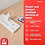 Staples TECH 10-Outlet 2-USB Port Surge Protector, 6', 3000 Joules, White (ST62776)~#|#~8729D22C-60E2-4EA5-92AA6612072F5EE4_sc7