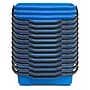 Gritt Commercial Plastic Squeegee Bucket, 3-Gallon, Blue, 12/Carton (GRI183)~#|#~872A9342-095B-44D7-8492AEFF058684B9_sc7