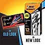 BIC Intensity Permanent Marker, Fine Point, Black, 12/Pack (31531/GPM11BK)~#|#~874E8177-3C67-4302-9FC3197094913524_sc7