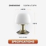 Newhouse Lighting Verona 7.5" LED Table Lamp, Brass (NHTL-VE-BRS)~#|#~875E1320-53D7-4D4A-8183AB1002E8A328_sc7