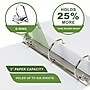 Samsill Earth's Choice Biobased Heavy Duty 3" 3-Ring View Binders, D-Ring, White (16987)~#|#~875ED309-E409-41E1-BDB1D5E6F9EF03DE_sc7
