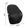 Mount-It! Ergo Collection Memory Foam Lumbar Support, Black (MI-1107)~#|#~87742799-1D3C-409A-B1D4E35E7C2EB226_sc7