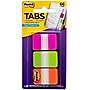 Post-it Tabs, 1" Wide, Solid, Assorted Colors, 66 Tabs,Dispenser (686-PGO)~#|#~8777BA07-E7CC-43BA-82105ADF0977B06C_sc7