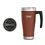Thermos Icon Stainless Steel Vacuum Insulated Travel Mug, 16 oz., Saddle (EAIS1002SD4)~#|#~877C5C98-633F-4CAF-AAF54ED763B21305_sc7