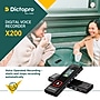 Dictopro X200 Voice Activated Digital Recorder, 32GB, White (X200)~#|#~879C479C-0A24-4BFF-BE3A0E1EE4C4DA6C_sc7