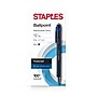 Staples Retractable Ballpoint Pens, Fine Point, Blue Ink, 12 Pack – Postscript Reliable Writing Pens for Office & Admin Use~#|#~87A3C83D-6191-4289-9A87C6352323DDE4_sc7