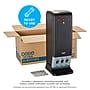 Dixie Ultra SmartStock Series-T Plastic Tri-Tower Cutlery Dispenser, Black (DUSSTDSP3)~#|#~87A7B274-5D46-4F46-B320093543966E35_sc7