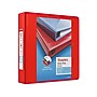 Staples Heavy-Duty 2-Inch D-Ring View Binder, Reinforced Spine, Holds Up to 450 Sheets, Red, for Office & School~#|#~87BDC5CC-BBDA-4E62-AEEEAC853FA5C19D_sc7