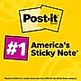Post-it Notes, 3" x 5", Canary Collection, 100 Sheet/Pad, 12 Pads/Pack (655-YW)~#|#~87C9357B-40C3-4F12-A41E69E26C383D63_sc7