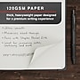 Staples Pro120 Elite™ Hardcover Journal, 8" x 10", Narrow Ruled, Black, 195 Pages (ST63364)~#|#~87CCCB64-2FE6-4A82-92D4B9192BF481D2_sc7