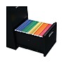 Alera 2-Drawer Mobile Pedestal File Cabinet with Recessed Pulls, Black, Legal (PA542820BL)~#|#~87DAF0DA-BC8B-467B-BBCD068325B622AB_sc7