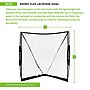 Champion Sports RHINO Flex Lacrosse Goal, Black (RFLG)~#|#~87EC73A9-A13E-442E-B67B0665B2309B38_sc7