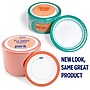 Perk 8.5 Inch Paper Plates, 125 Count, Medium-Weight Microwave Safe Disposable Plates for Everyday Use & Parties~#|#~8802E1D2-7CAD-40BB-BBA26CD940AE70FC_sc7