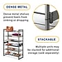 Whitmor 3-Tier Stacking Shoe Rack, Gunmetal (6905-8770-BB)~#|#~8836A5F2-32E4-4297-AA5FA3C3FE8780BC_sc7
