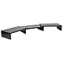 Mind Reader Adjustable Dual Monitor Stand, Up to 44 lbs., Black (MDFMOND-BLK)~#|#~8842A537-9FAA-4AEB-B914898CAB4DD06C_sc7