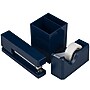 JAM PAPER Desk Trio Pack, Navy Blue, Stapler, Tape Dispenser & Pen Holder, 3/Pack (337841nas)~#|#~8845E5BA-9F21-4CCD-B5301339614EE5A2_sc7