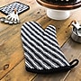 Better Houseware Striped Oven Mitt, Black (BTH1684E)~#|#~8856EE15-FD69-4A45-8F4562165777864D_sc7