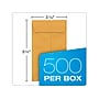 Quality Park Redi-Seal Self Seal #5 1/2 Envelope 3 1/8" x 5 1/2", Kraft, 500/Box (QUA50764)~#|#~886F028C-20AC-4126-B2DDB39E4DA987D0_sc7